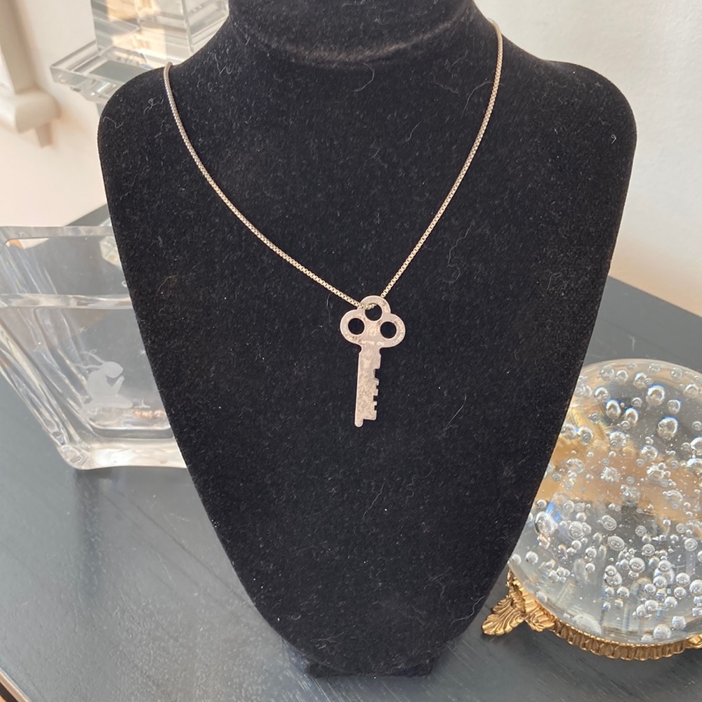 Antique Key As Pendant